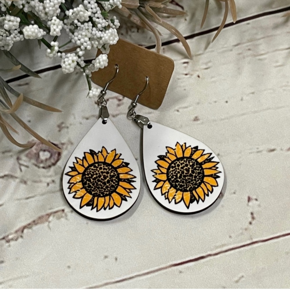 Sunflower Earrings